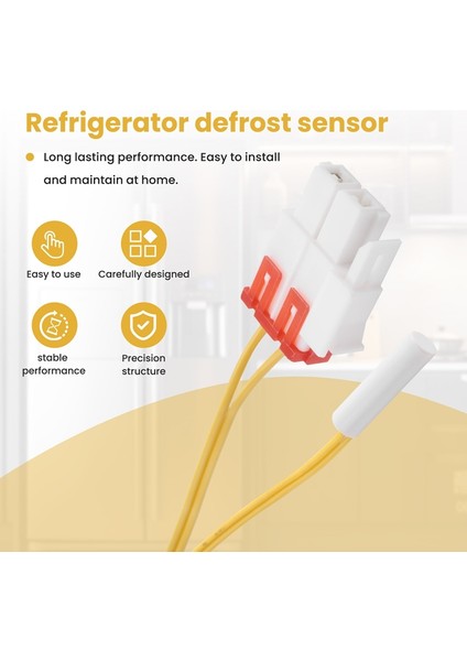 AP41336842 DA32-10105R DA32-10105R Için 5 Adet DA32-00006W Buzdolabı Defrost Sıcaklık Sensörü Değişimi (Yurt Dışından) indirimleri