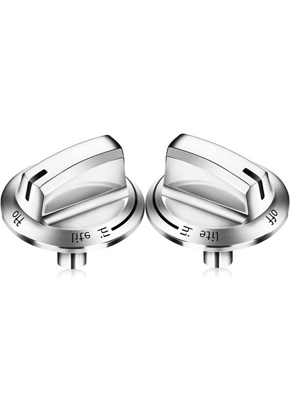 2'li Paket Yükseltme 5304525746 Gazlı Ocak Düğmeleri, Gazlı Ocak Parçaları, Kontrol Düğmesi 5304504839'U Değiştirin (Yurt Dışından)