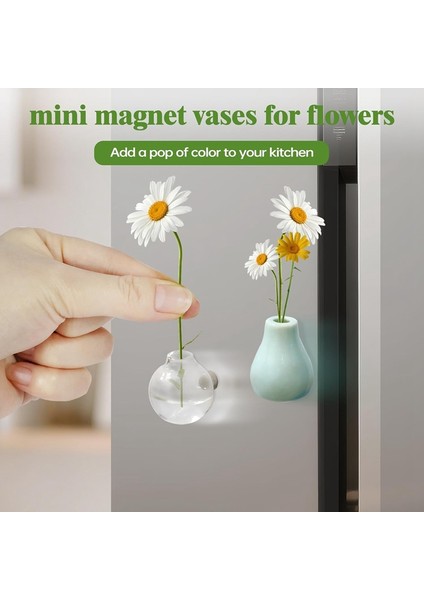 8 Adet Mini Seramik Vazo Mıknatıslar Buzdolabı Için Sevimli Minik Bitki Vazosu Buzdolabı Mıknatısları Mutfak Buzdolabı Dekorasyonu Için (Yurt Dışından) modelleri