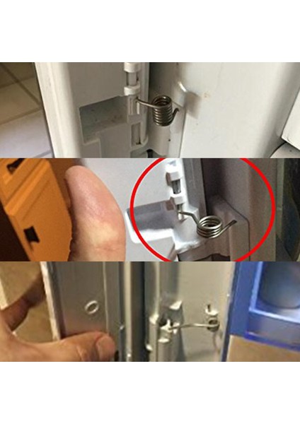 DA81-01345B RF267AFWP RF267HERS RF268ABBP RF268ABPN RF268ABRS Için 4 Adet Fransız Kapılı Buzdolabı Yayı (Yurt Dışından) fırsatları