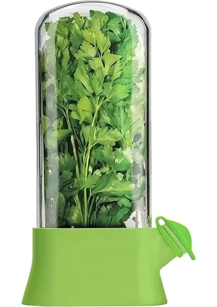 Herb Saver Kap Anti-Crush Eco-Fresh Bardak Sebze ve Ot Taze Tutma Kabı Su Hazneli Kasa Yeşil (Yurt Dışından) fiyatları