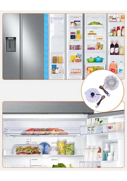 EAU65089706 Buzdolabı Buharlaştırıcı Fan Motoru Z40E12MS1A0-57K06 Soğutma Fanı Motoru Yedek Parçası DC12V (Yurt Dışından) modelleri