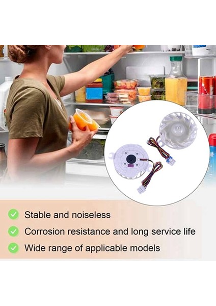 EAU65089706 Buzdolabı Buharlaştırıcı Fan Motoru Z40E12MS1A0-57K06 Soğutma Fanı Motoru Yedek Parçası DC12V (Yurt Dışından) fırsatları