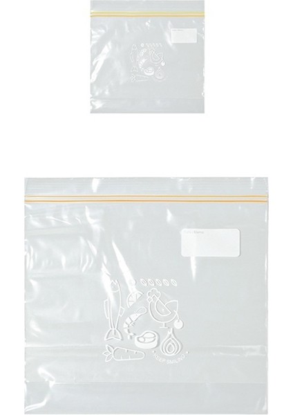 30 Küçük ve 45 Büyük Gıda Saklama Poşeti - Dondurucuda Güvenli, Kendinden Yapışkanlı Gıda Saklama Poşetleri (Yurt Dışından) fiyatları