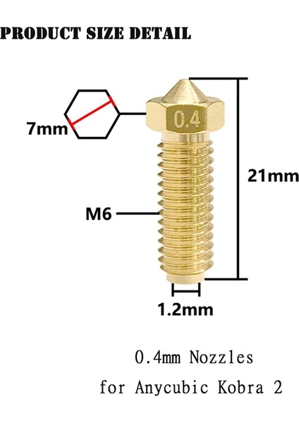 Anycbic 2, 3D Yazıcı Için Hotend Kiti, 2, 2 Neo/pro/plus/max Için Montajlı Baskı Sıcak Uç Kiti (Yurt Dışından) fırsatları