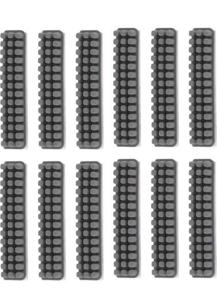 A1 Silikon Nozul Fırça Aksesuarları Için 12'li Silecek Temizleme Fırçası Paketi (Yurt Dışından)