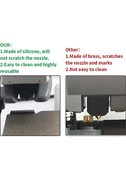 A1 Silikon Nozul Fırça Aksesuarları Için 12'li Silecek Temizleme Fırçası Paketi (Yurt Dışından) fırsatları