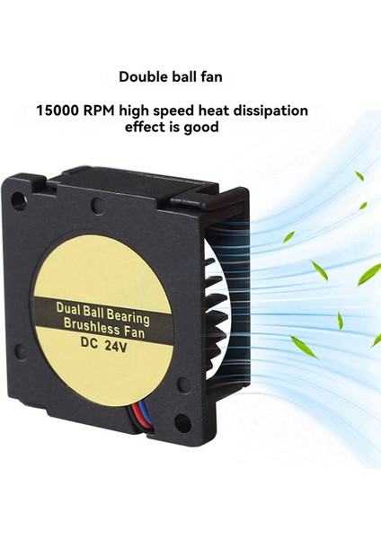 SV08 24V 3010 Hidrolik Çift Bilyalı Rulmanlı Üfleme Radyal Ekstruder Soğutma Fanı Turbo, 15.000 Rpm Yüksek Hızlı (Yurt Dışından) fırsatları