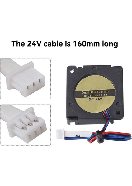 SV08 24V 3010 Hidrolik Çift Bilyalı Rulmanlı Üfleme Radyal Ekstruder Soğutma Fanı Turbo, 15.000 Rpm Yüksek Hızlı (Yurt Dışından) indirimleri