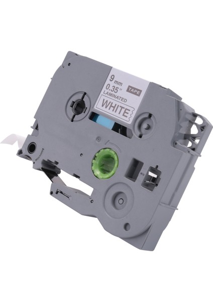 Tze 221 Bant PTH110 Bant 9 mm 0,35 Inç Lamine Beyaz Etiket Yapıcı Bant P-2'li Paket ile Uyumlu (Yurt Dışından)