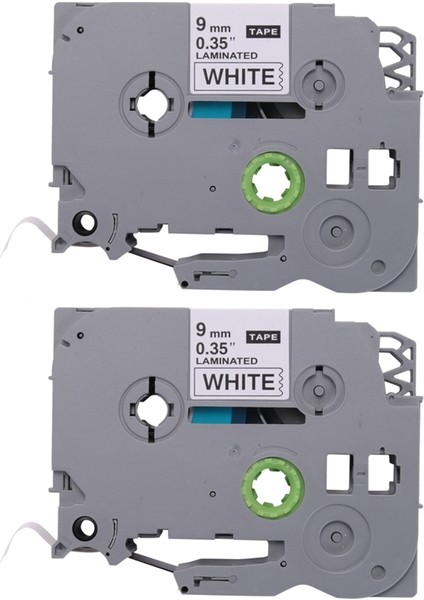 Tze 221 Bant PTH110 Bant 9 mm 0,35 Inç Lamine Beyaz Etiket Yapıcı Bant P-2'li Paket ile Uyumlu (Yurt Dışından) fiyatları