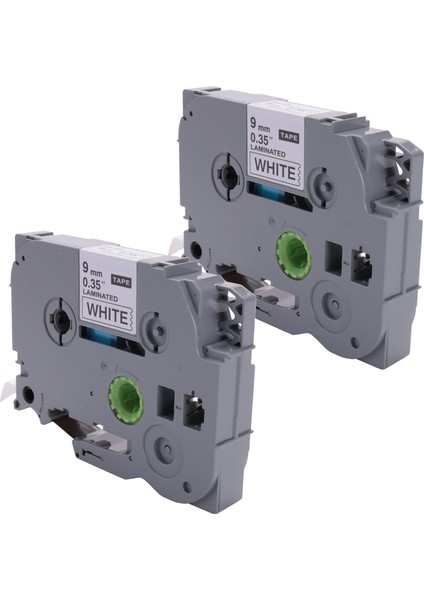 Tze 221 Bant PTH110 Bant 9 mm 0,35 Inç Lamine Beyaz Etiket Yapıcı Bant P-2'li Paket ile Uyumlu (Yurt Dışından) modelleri