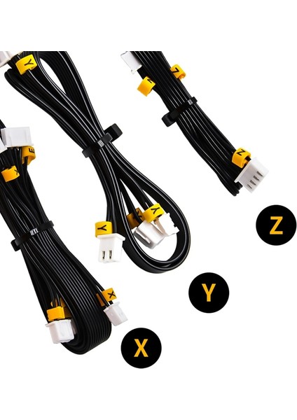 -3 Xyz Step Motor Kabloları ve 3 / 3x / 3 Pro/ 3 Prox Için 3 Adet (Yurt Dışından) fırsatları