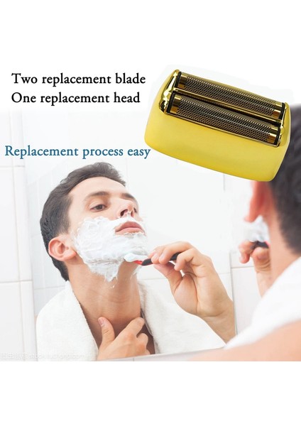 Barberology Double FXFS2G Erkek Kablosuz Tıraş Makinesi Için Yedek Folyo ve Kesiciler Özel Tıraş Makinesi-B (Yurt Dışından) indirimleri