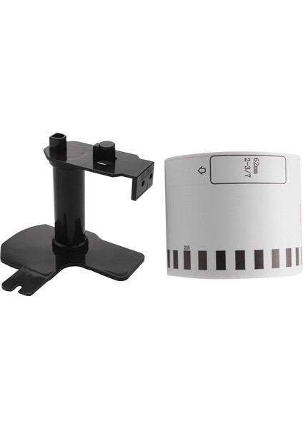 Doldurulabilir 62MM x 30,48M Sürekli Beyaz Uzunlukta Kağıt Bant Etiketleri ile Uyumlu 1 Rulo (Yurt Dışından) fırsatları