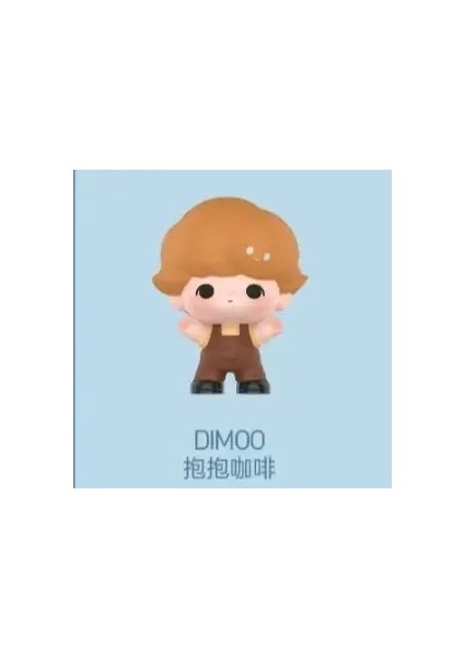 Orijinal Pop Bean Hug Serisi Mini Dolls Kawaii Anime Figür Sevimli Stand Masaüstü Süsler Sürpriz Kızlar Hediye Koleksiyonu Renk: Dimoo 1 (Yurt Dışından)