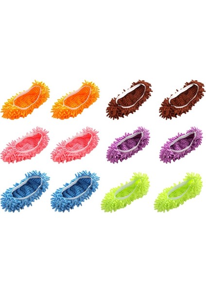 Toz Paspası Terlikleri Ayak Çorapları Paspas Başlıkları Çok Fonksiyonlu Zemin Temizleme Tembel Ayakkabı Kılıfları Toz Saç Temizleyici (Yurt Dışından) modelleri