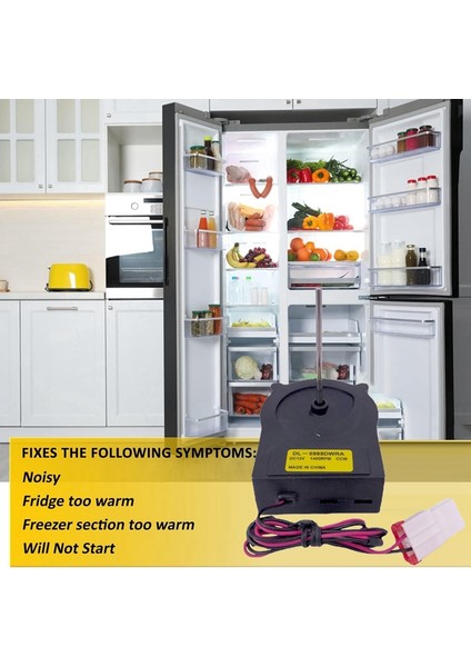 Buzdolabı Için Soğutma Fanı Motoru DL-5985DWRA DV12V 1400RPM Buzdolabı Radyatör Dondurucu Parçaları (Yurt Dışından) indirimleri
