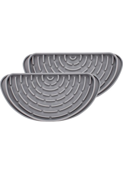 2 Adet Buzdolabı Damlama Tutucu Tepsi Mini Buzdolabı Su Sebili Damlama Tepsisi Silikon Buzdolabı Dökülen Su Pedi (Yurt Dışından)