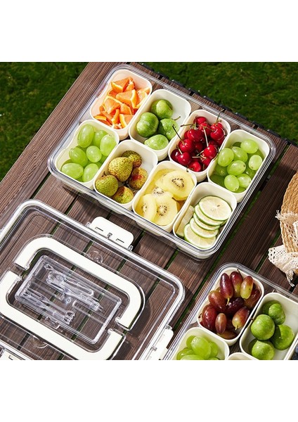 Çok Bölmeli Gıda Saklama Kutusu Gıda Kutusu Kabı Şeffaf Buzdolabı Sonlandırıcı Plastik Gıda Saklama A (Yurt Dışından) indirimleri