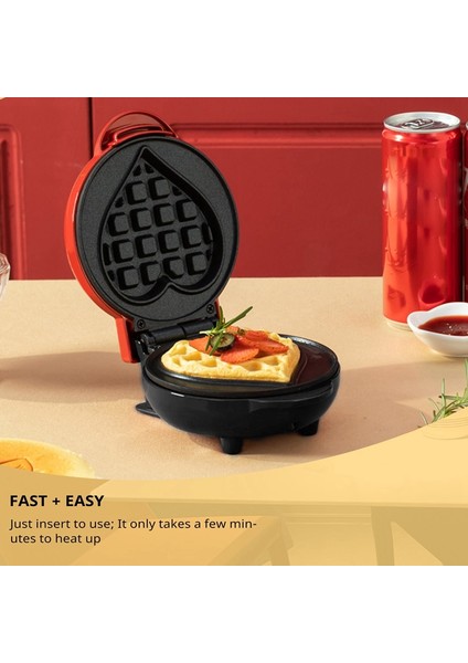 Mini Elektrikli Waffle Makinesi Kahvaltılık Waffle Makinesi Yumurtalı Kek Fırın Tavası Eggette Makinesi Waffle Tencere Abd Fişi (Yurt Dışından) indirimleri