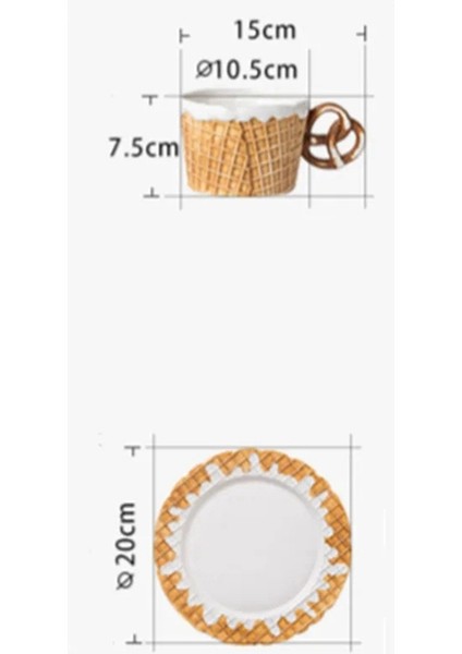 Kurabiye Su Bardağı Sevimli Seramik Kupa Ofis Öğleden Sonra Çayı Kahve Bardağı Ev Kahvaltı Süt Bardağı, Yeşil, Yuvarlak Saplı (Yurt Dışından) fırsatları