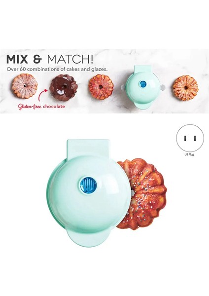 Min Make-Waffle Ev Tipi Balkabağı Turta Makinesi Çocuk Kahvaltı Makinesi Mini Fırın Makinesi Mini Makine Abd Fişi (Yurt Dışından) modelleri