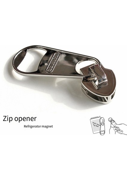 Fermuarlı Şişe Açacağı Elde Taşınabilir Içecek Konserve Açacağı Bira Şişesi Kapağı Çıkarıcı Pratik Mutfak Eşyaları Buzdolabı Dekorasyonu (Yurt Dışından) modelleri