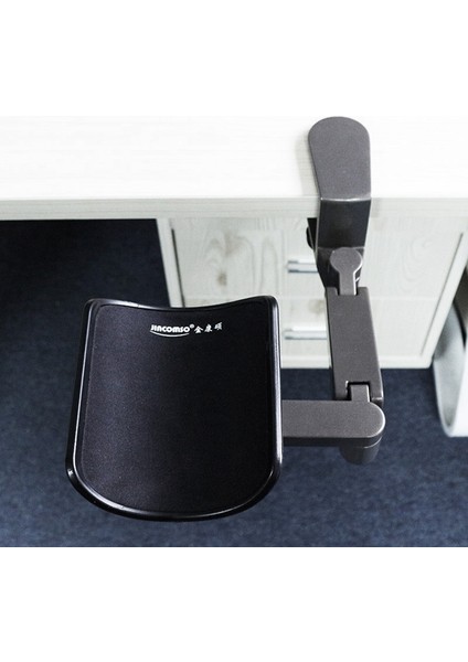 Metal Ayarlanabilir Kol Dayanağı Bilek Desteği Genişletilmiş Mouse Pad Kol Dayanağı Bilgisayar Ergonomik El Konforu Gümüş (Yurt Dışından) indirimleri