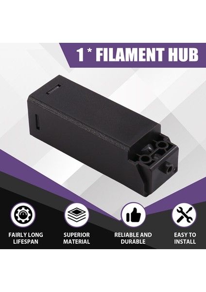 3'lü, 3'lü Kombo Filament Hub - 3D Yazıcı Parçaları (Yurt Dışından) indirimleri