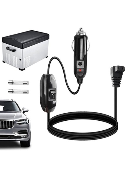 12V Araba Buzdolabı Güç Kablosu, 2m Buzdolabı Dondurucu Uzatma Kablosu ve Çakmak Adaptörü (Buzdolabı Isıtıcısı Için) (Yurt Dışından) indirimleri