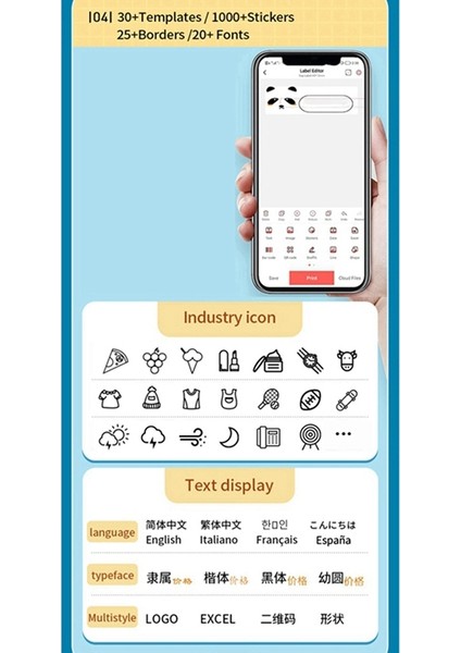 P15 Kablosuz Etiket Yazıcısı Taşınabilir Bluetooth Termal Etiket Makinesi Yapışkanlı Etiket Bantlı El Tipi Mini Makine (Yurt Dışından) modelleri