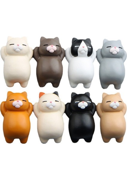 Reçine Kedi Buzdolabı Mıknatısı, Çizgi Film Buzdolabı Mıknatısları, 3D Yavru Kedi Buzdolabı Manyetik Etiketi, Hayvan Figürü Mıknatısları (Yurt Dışından) fiyatları
