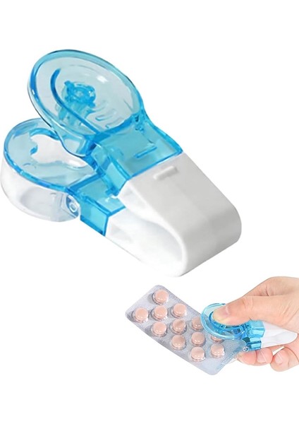 2 Adet Taşınabilir Hap Alıcı, Hap Dağıtıcı Tablet Taşıyıcı, Taşınabilir Hap Alıcı Çıkarıcı, Küçük Haplar Için Hap Kesici (Yurt Dışından) fiyatları