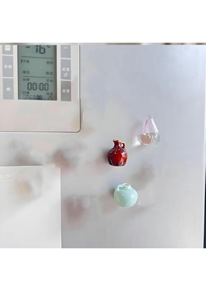 5 Parça Mini Vazo Buzdolabı Mıknatısları, Küçük Bitki Mıknatısları, Buzdolabı Dekorasyonu, Mutfak, Dolap, Ofis Için 3 Boyutlu Bitki Vazosu (Yurt Dışından) fırsatları
