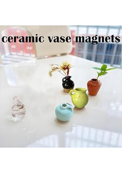 5 Parça Mini Vazo Buzdolabı Mıknatısları, Küçük Bitki Mıknatısları, Buzdolabı Dekorasyonu, Mutfak, Dolap, Ofis Için 3 Boyutlu Bitki Vazosu (Yurt Dışından) indirimleri