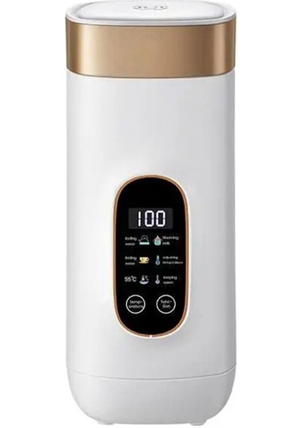 Taşınabilir Seyahat Elektrikli Termal Kupa 650ML Sıcak Su Isıtma Kupası Süt Seyahat Kazanları Kupalar Termal Kupalar Ab Fişi, Beyaz (Yurt Dışından) fiyatları