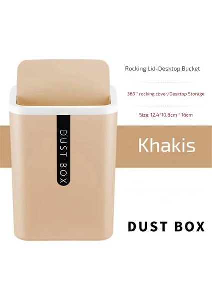 Küçük Atık Kutusu Masaüstü Çöp Sepeti Ev Masası Plastik Ofis Malzemeleri Çöp Kutusu Çöp Kovası Çeşitli Eşya Kutusu (Yurt Dışından) modelleri