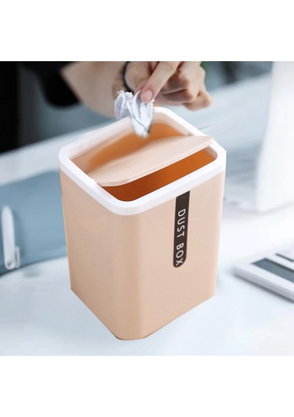 Küçük Atık Kutusu Masaüstü Çöp Sepeti Ev Masası Plastik Ofis Malzemeleri Çöp Kutusu Çöp Kovası Çeşitli Eşya Kutusu (Yurt Dışından) fırsatları