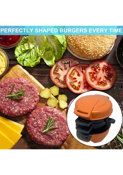 Hamburger Köftesi Makinesi Hamburger Çok Fonksiyonlu Burger Makinesi Yumurta Dolu Burgerler Dana Burger Eu Plug B (Yurt Dışından) modelleri
