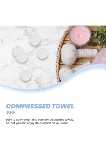 1000 Adet Pamuklu Tek Kullanımlık Sıkıştırılmış Havlu Temizleme Yüz Yıkama Bezi Seyahat Havlusu Sıkıştırılmış Pamuklu Havlu (Yurt Dışından) fırsatları