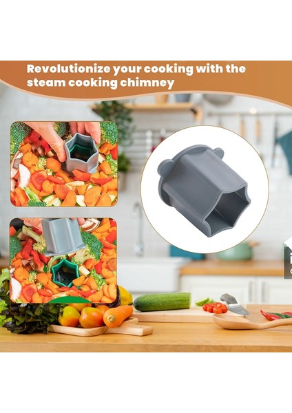 TM5/TM6/TM31 ve Monsieur Cuisine Için Buhar Bacası Optimum Buhar Sirkülasyonu Ev Mutfak Aletleri Bacası (Yurt Dışından) fırsatları