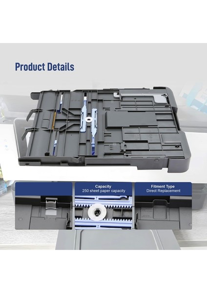 Officejet Pro 8010, 8020, 8015E, 8025E ve 8028 ile Uyumlu Kağıt Giriş Dağıtım Tepsisi (Yurt Dışından) fırsatları