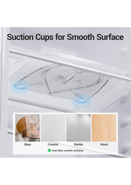 Buzdolabı, Kiler, Mutfak, L Için 2'li Döner Tabla Düzenleyici, Döner Dikdörtgen Döner Tabla Düzenleyici (Yurt Dışından) fiyatları