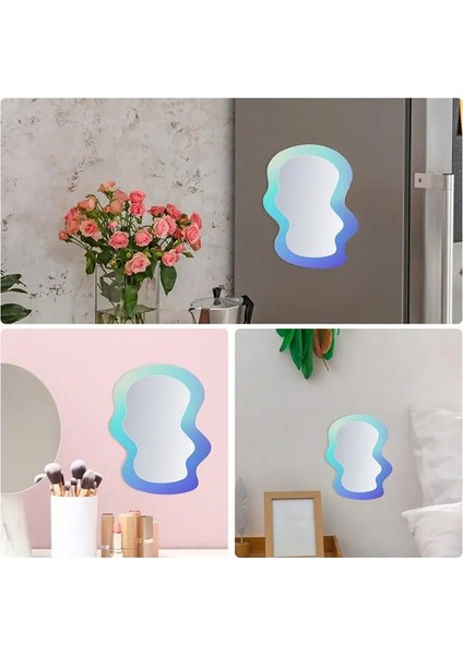 Okul Dolabı Aynaları Manyetik Destekli Akrilik Dolap Aynaları Dolap Aksesuarları Aynaları Kişisel Makyaj Aynaları (Yurt Dışından) indirimleri