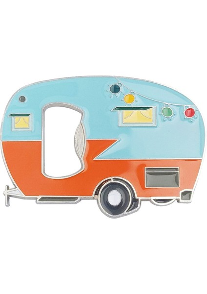 Buzdolabı Mıknatıslı Şişe Açacağı Manyetik Etiket, Karavan Şişe Açacağı Karavan Şişe Bira Açacağı Bira Hediyesi (Yurt Dışından)