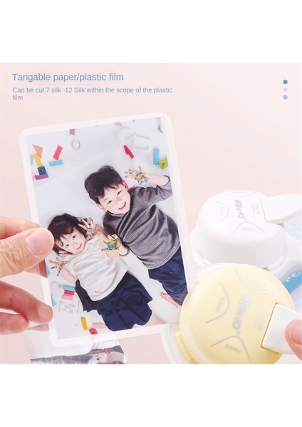 4 Yönlü Köşe Yuvarlatma Delici, 4 Mm, 7 Mm, 10 mm 4'ü 1 Arada Köşe Kesici, Kart Yapımı, Laminat, Kart Stoğu Için (Yurt Dışından)