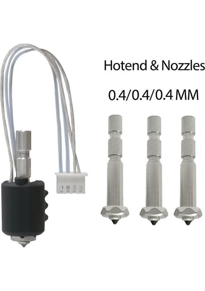 3 Max Nozul Hotend 3 Max Combo Hızlı Değiştirme Nozulu Sertleştirilmiş Çelik 0.4 Aksesuarlar (Yurt Dışından) fırsatları