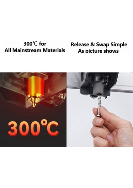3 Max Nozul Hotend 3 Max Combo Hızlı Değiştirme Nozulu Sertleştirilmiş Çelik 0.4 Aksesuarlar (Yurt Dışından) indirimleri