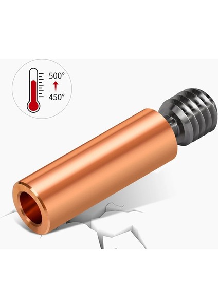 CR10 Bimetal Boğaz 3D Yazıcı Parçası Için 2 Adet 3 CR10 Boğaz Bimetal Isı Yalıtım Parçası (Yurt Dışından) modelleri